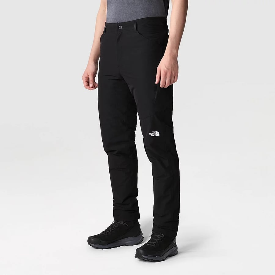 THE NORTH FACE Spodnie turystyczne męskie WINTER EXPLORATION TAPERED CARGO REG tnf black-32