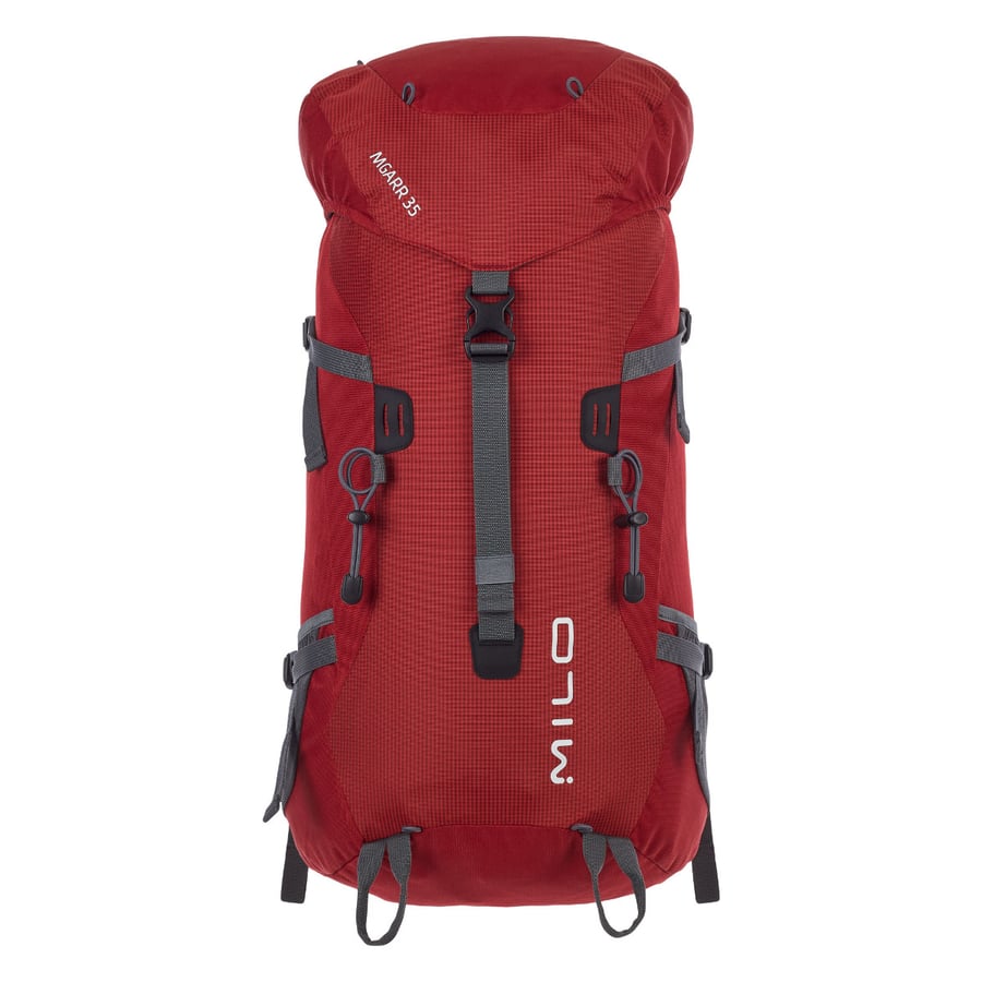 MILO Plecak MGARR 35 dark red/b - 1