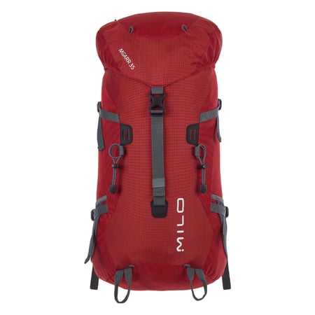 MILO Plecak MGARR 35 dark red/b - 1