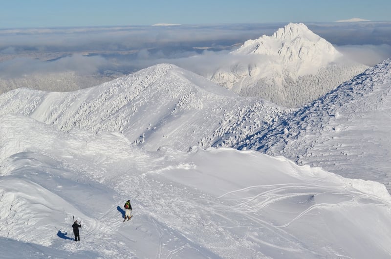 Veľký Kriváň i Chleb - Mała Fatra w zimowej krasie