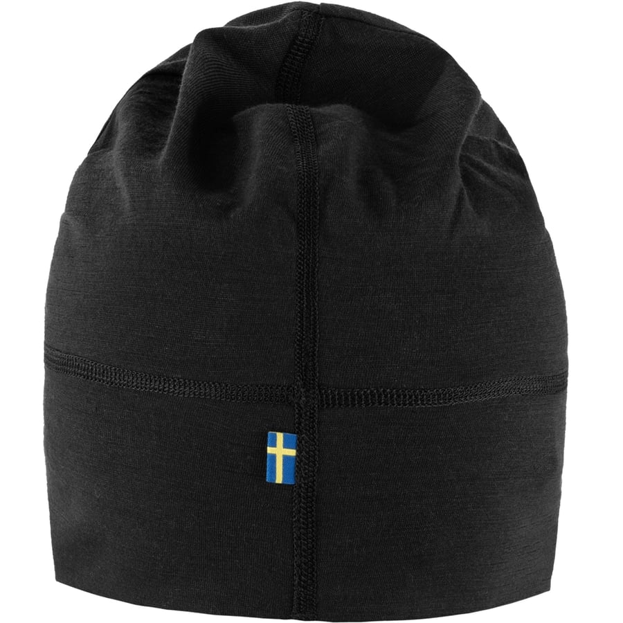 FJALLRAVEN Czapka Abisko Lite Wool Beanie Black