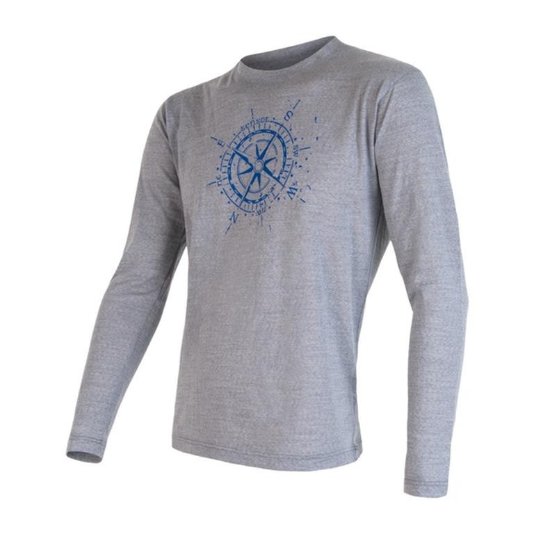 SENSOR Termoaktywna bluzka męska MERINO ACTIVE PT TEE LS