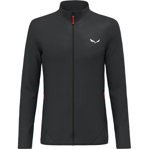 SALEWA Bluza męska Puez Waffle Hybrid Polarlite Hooded Jacket M black out-L