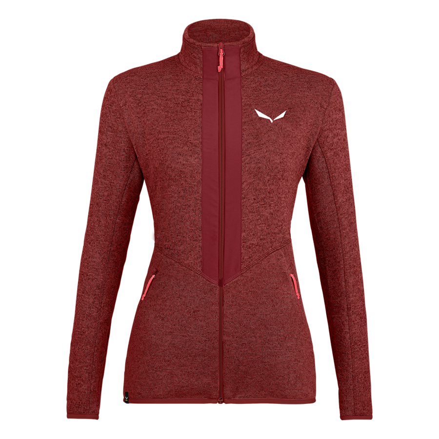 SALEWA Bluza damska Rocca 2 Pl W Fleece syrah melange