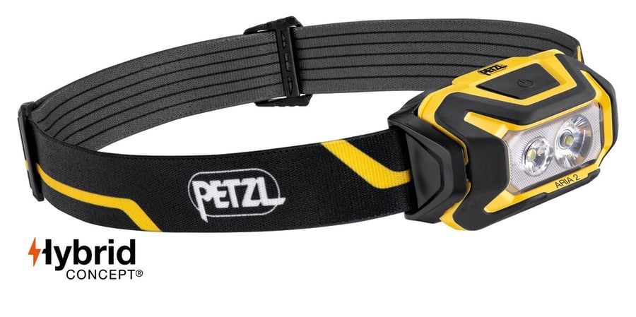 PETZL Czołówka Aria 2 yellow/bl - 1