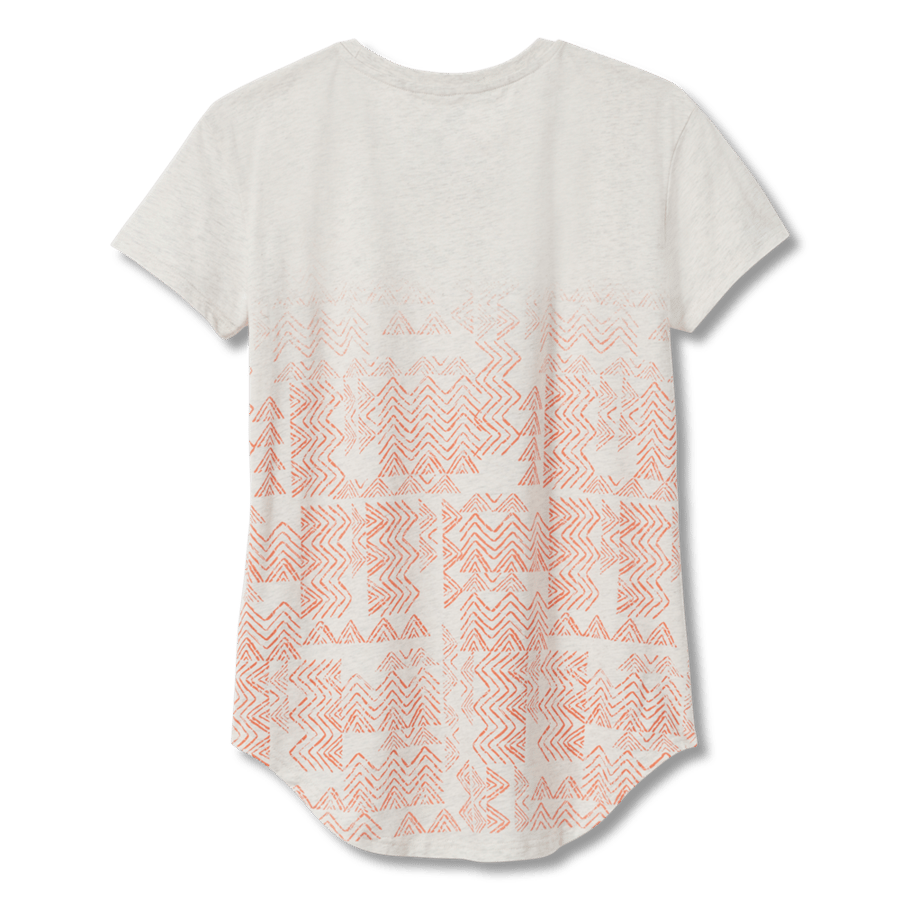 ROYAL ROBBINS Koszulka damska ALL OVER ACADIA SS White Htr