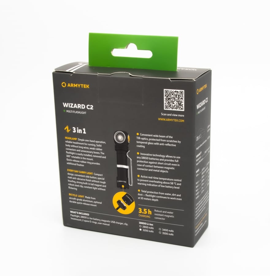 ARMYTEK Latarka czołowa WIZARD - 1