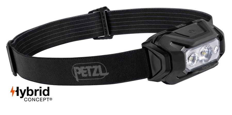 PETZL Czołówka Aria 2 black 450 - 1