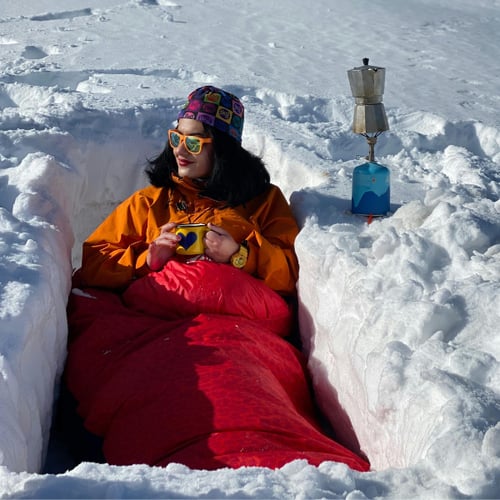 deuter śpiwory zima