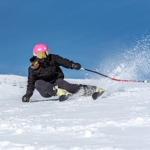 nauka jazdy na nartach