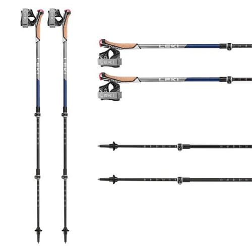 kije Leki Traveller Carbon