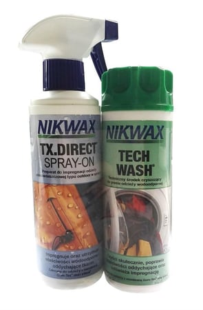 NIKWAX Zestaw TWIN: TECH WASH + - 1