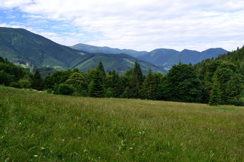 Mały i Wielki Rozsutec - Mała Fatra letnią porą