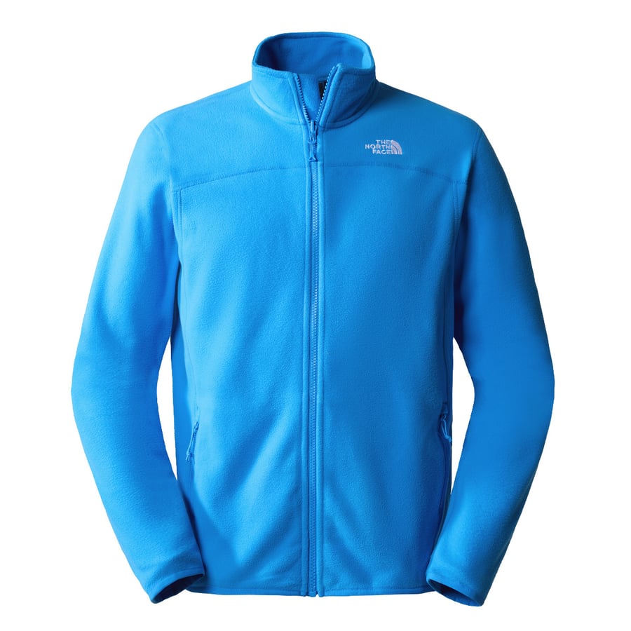 THE NORTH FACE Polar męski 100 GLACIER FULL ZIP Super Sonic Blue