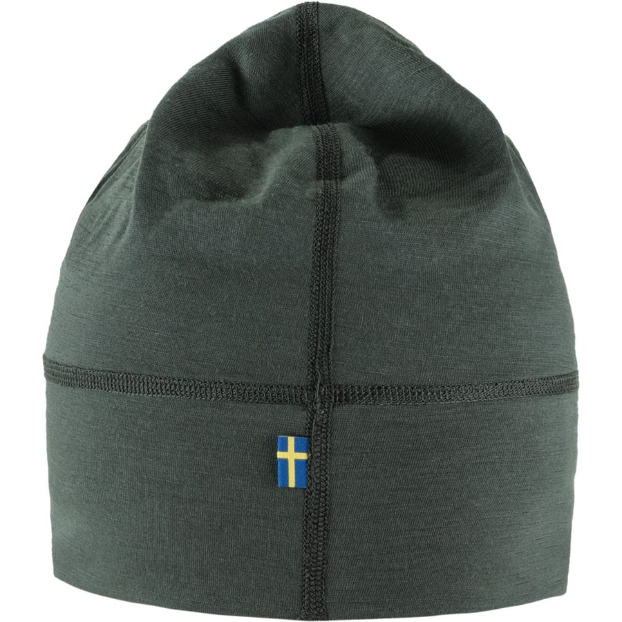 FJALLRAVEN Czapka ABISKO LITE WOOL BEANIE Basalt